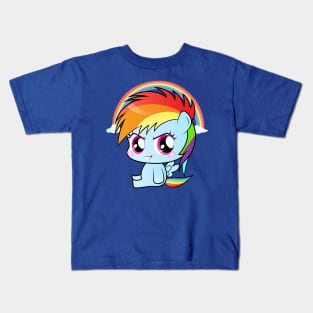 Rainbow Dash Chibi Kids T-Shirt